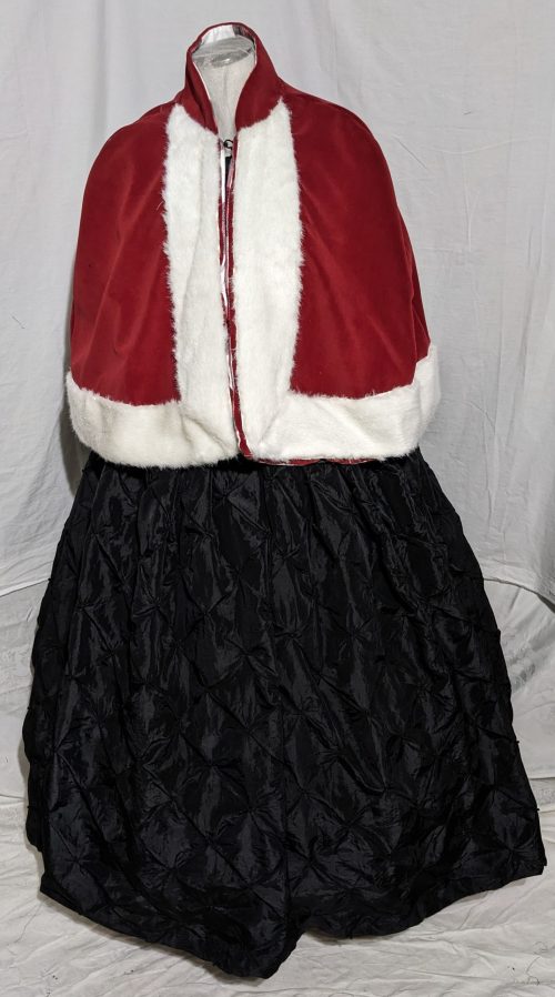 Shoulder Cape - Red Velvet | Gettysburg Emporium
