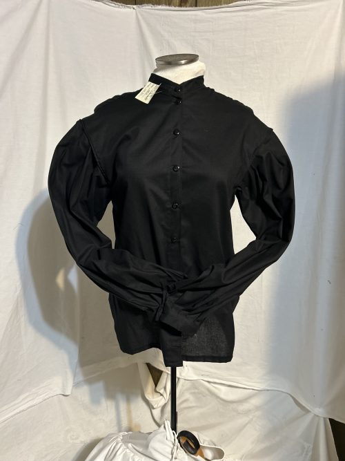 Black Garibaldi Blouse